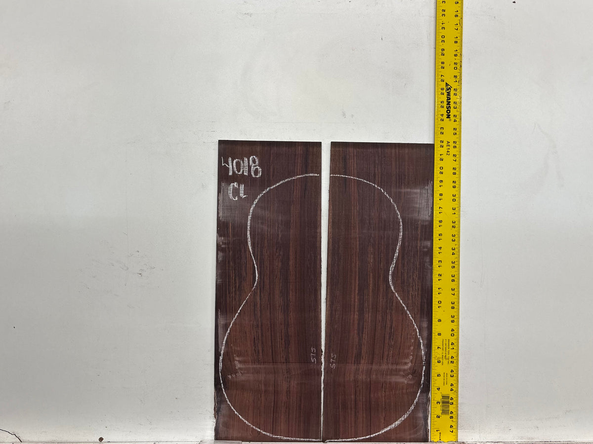 Royal Indian Rosewood Classical Guitar Back & Side Set #4018 - Exotic Wood Zone