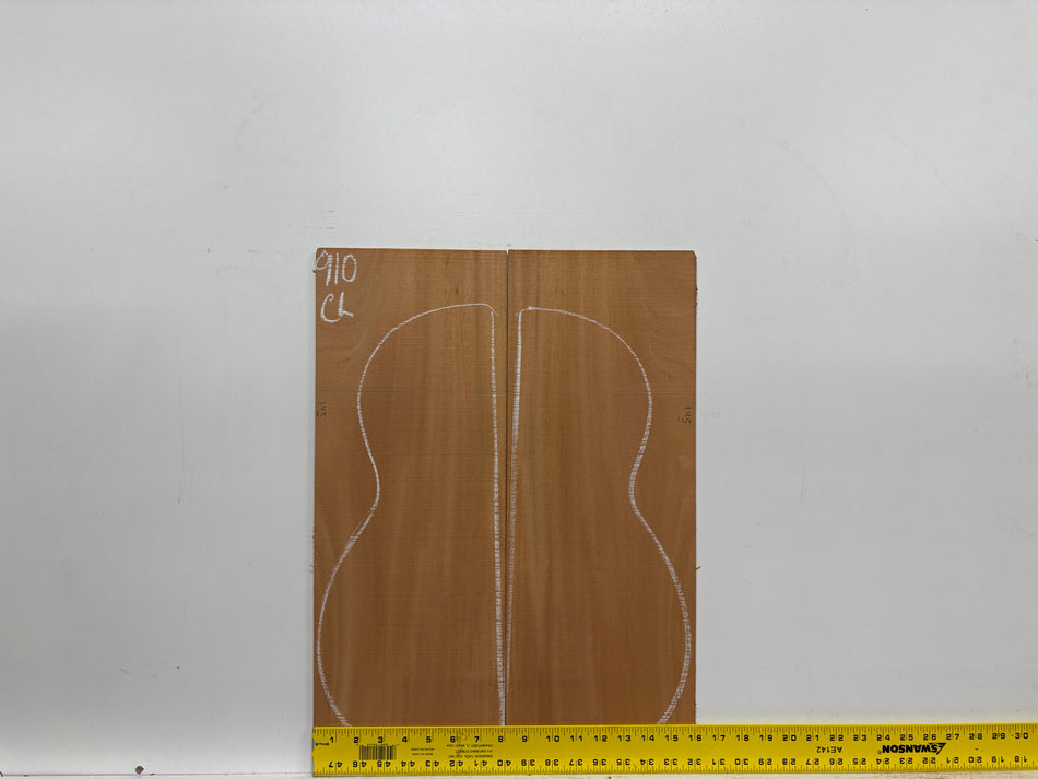 Mahogany Dreadnought Guitar Back & Side Set #910