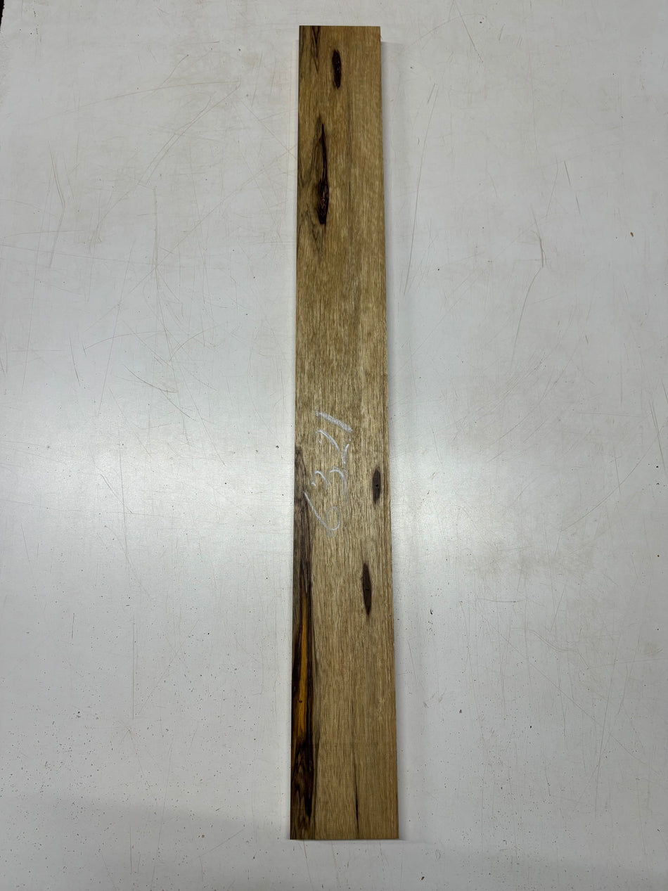 1 Piece, Black Limba Thin Stock Lumber 36"x4"x7/8" #6321