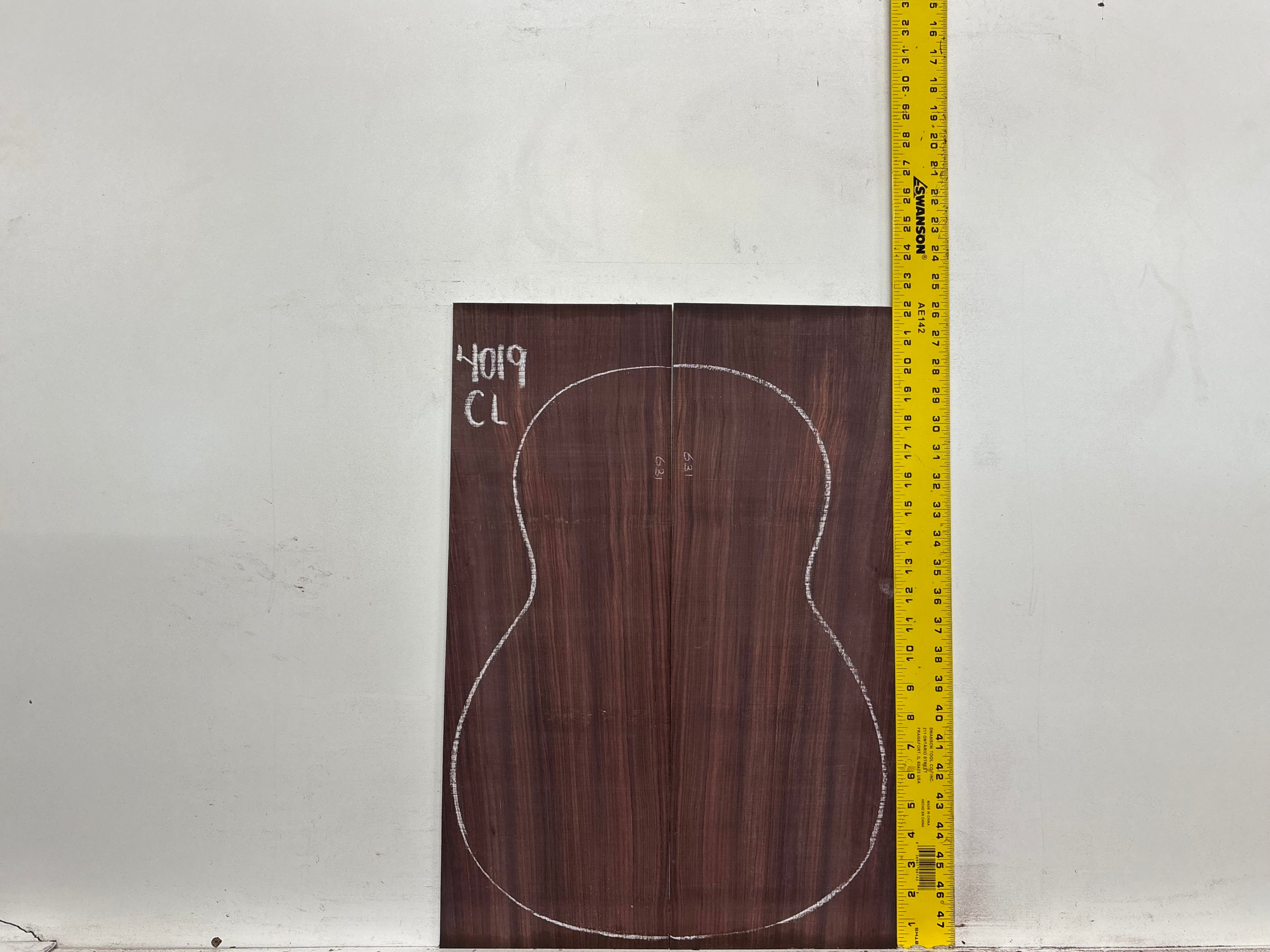 Royal Indian Rosewood Classical Guitar Back & Side Set #4019 - Exotic Wood Zone