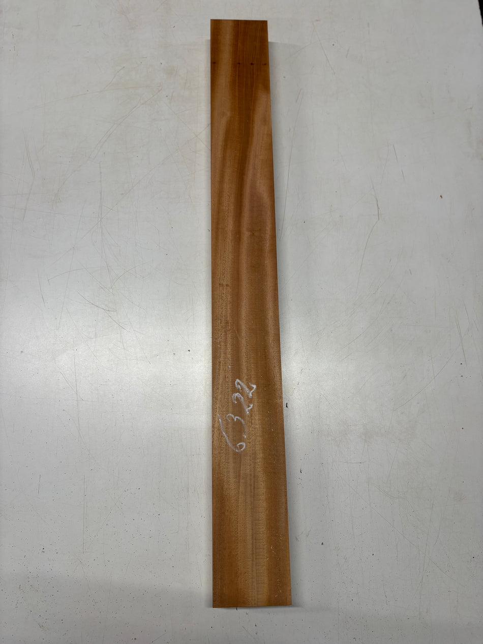 1 Piece, Mahogany Guitar Neck Blank 36"x3-7/8"x1-3/4" #6322