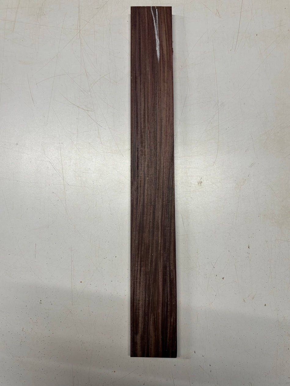 1 Piece, Indian Rosewood Thin Stock Lumber 24"x3"x3/4" #6323