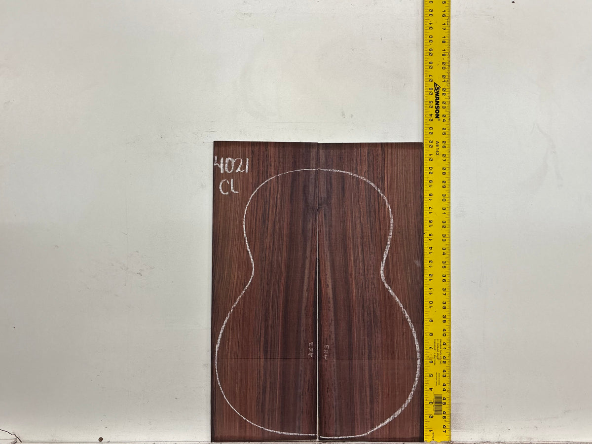 Royal Indian Rosewood Classical Guitar Back & Side Set #4021 - Exotic Wood Zone