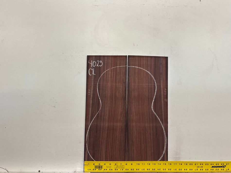 Royal Indian Rosewood Classical Guitar Back & Side Set #4023 - Exotic Wood Zone