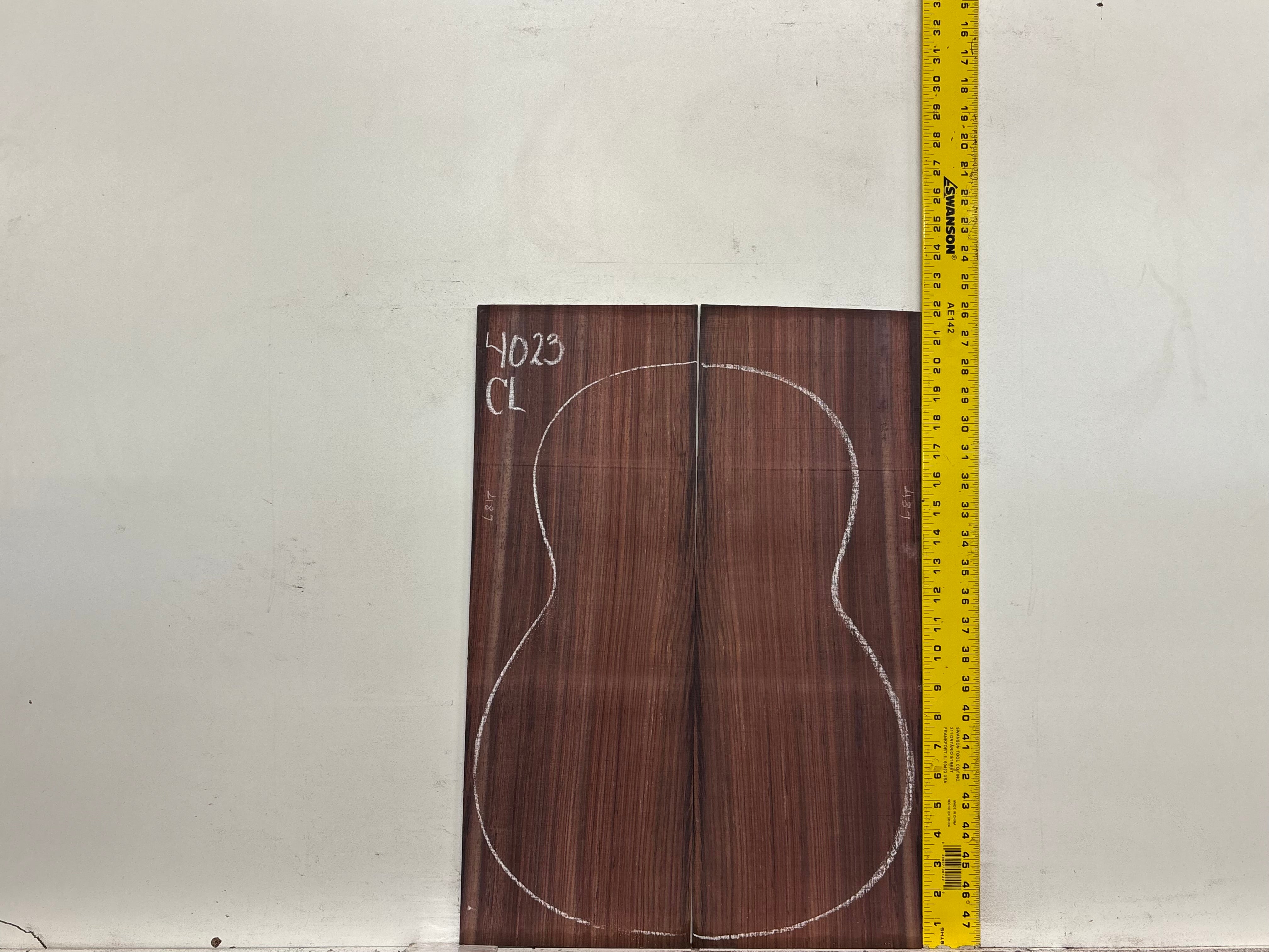 Royal Indian Rosewood Classical Guitar Back & Side Set #4023 - Exotic Wood Zone