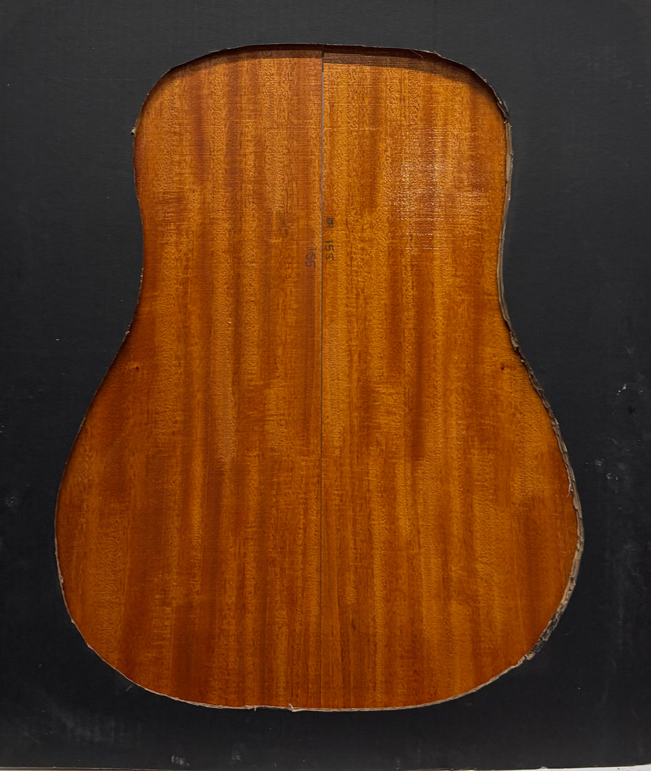 Mahogany Dreadnought Guitar Back & Side Set #914