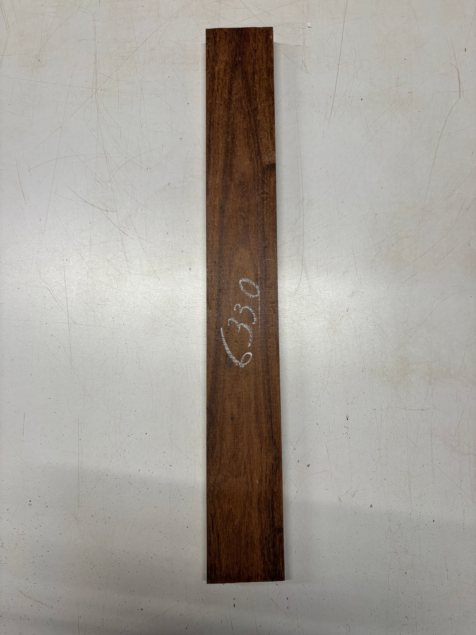 1 Piece, Granadillo Guitar Neck Blank 25"x3-1/4"x1"#6330