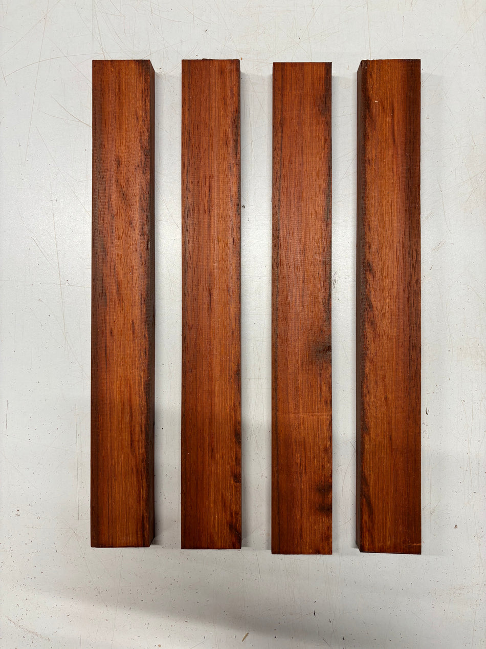 4 Pack, Padauk Thin Stock Lumber 16"x2"x3/4"#6331