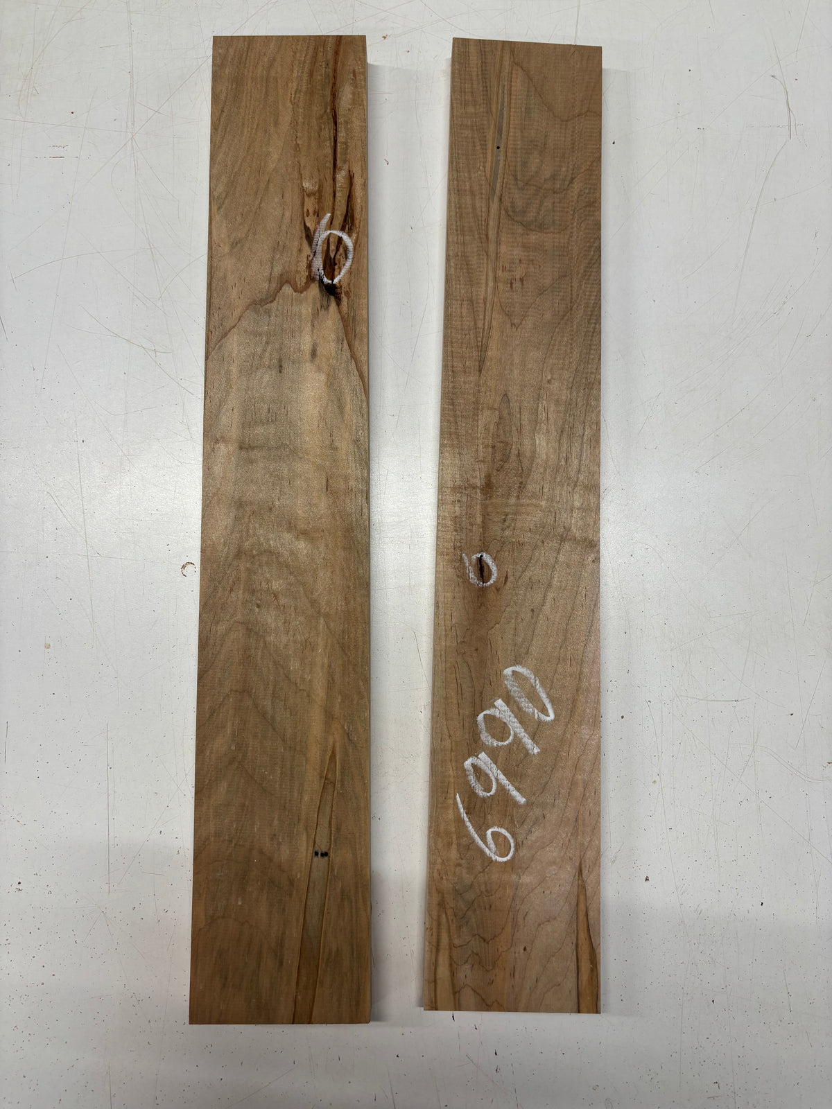 2 Pack, Ambrosia Maple Thin Stock Lumber 24"x4"x3/4"  , 24"x4"x1"#6990 - Exotic Wood Zone