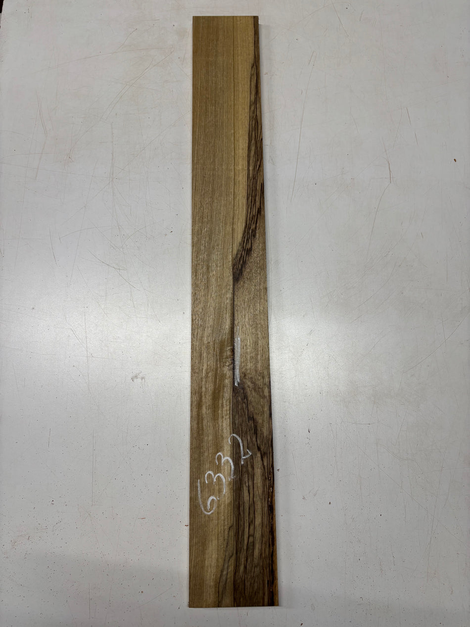 1 Piece, Black Limba Thin Stock Lumber 36"x4-1/2"x5/8"#6332