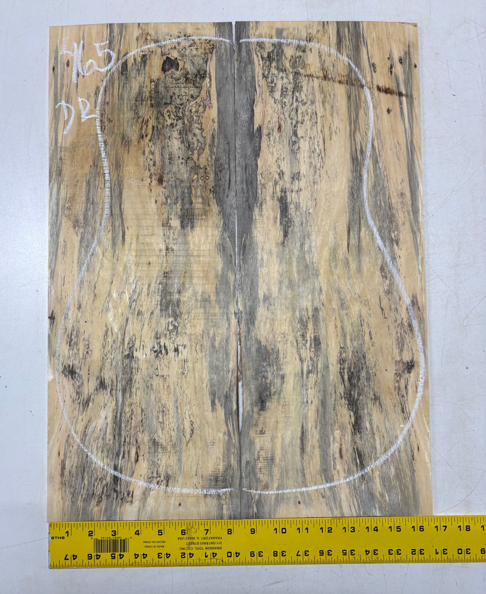 Juego de fondo y aros de guitarra de grado AAAA Dreadnought de palisandro de la India Oriental #61 