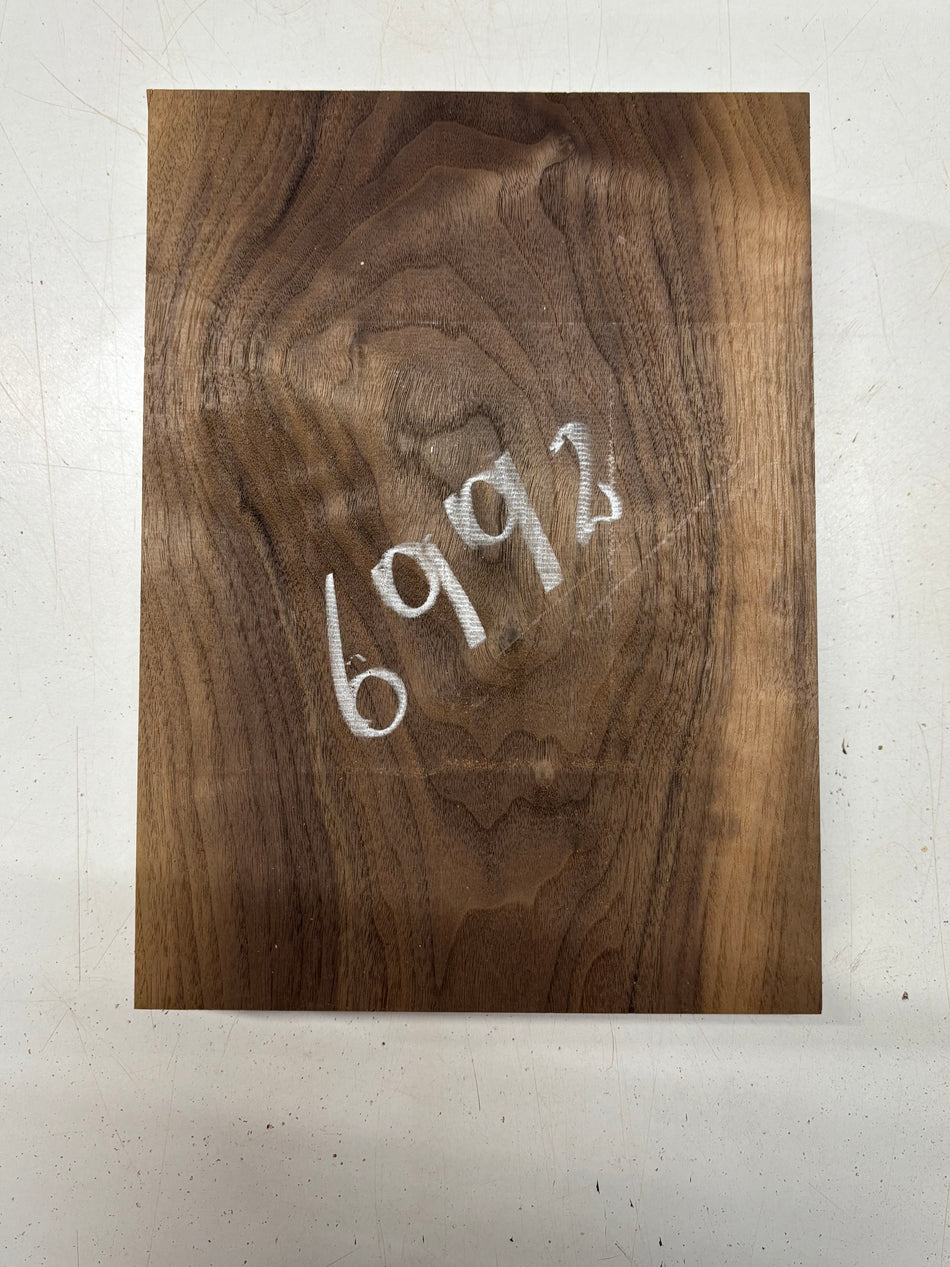 1 Piece, Black Walnut Lumber Board Blank 12-1/2"x9"x2-3/4"#6992