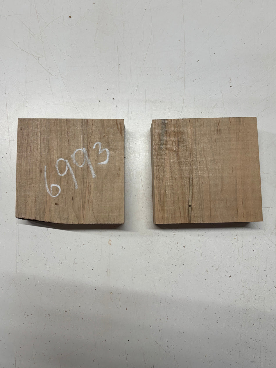 2 Pack, Ambrosia Maple Bowl Blanks 5-3/4"x6'x1-7/8"#6993