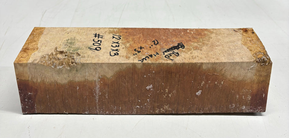 Australian Red Mallee Pepper Mill Blank 12" x 3" x 3" #509