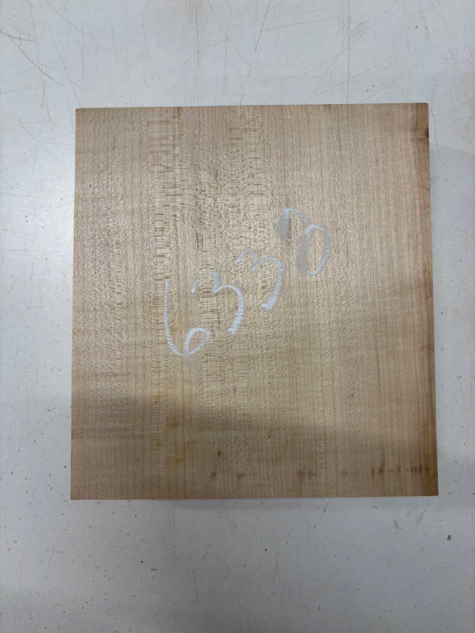 1 Piece, Hard Maple Lumber Board Blank 9"x8-1/2'x1-7/8"#6338
