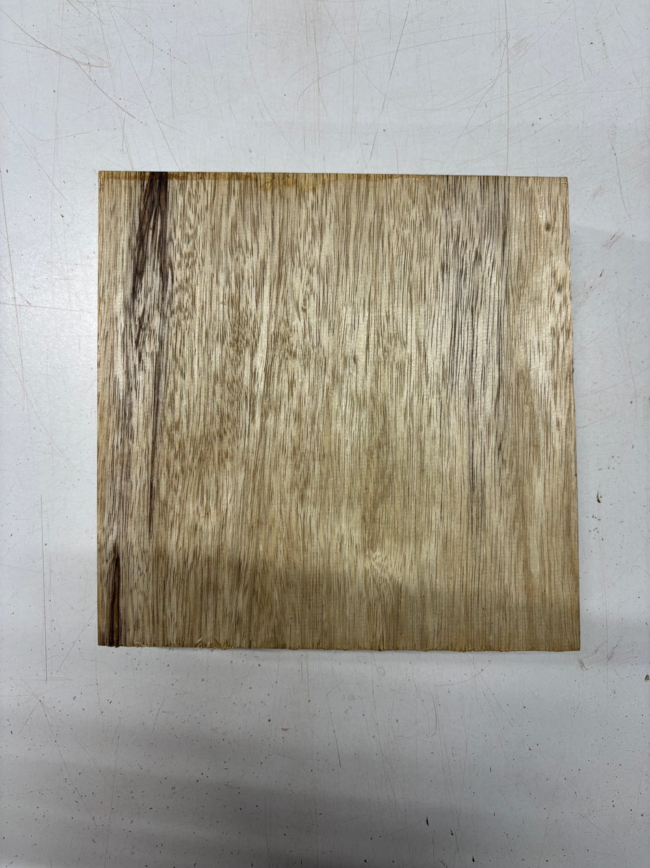 1 Piece, White Limba Bowl Blank  9"x9"x2"#6339