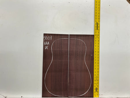 East Indian Rosewood Dreadnought AAA Grade Guitar Back & Side Set #5007 - Exotic Wood Zone