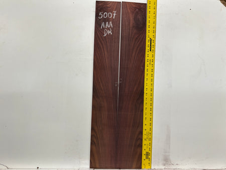 East Indian Rosewood Dreadnought AAA Grade Guitar Back & Side Set #5007 - Exotic Wood Zone