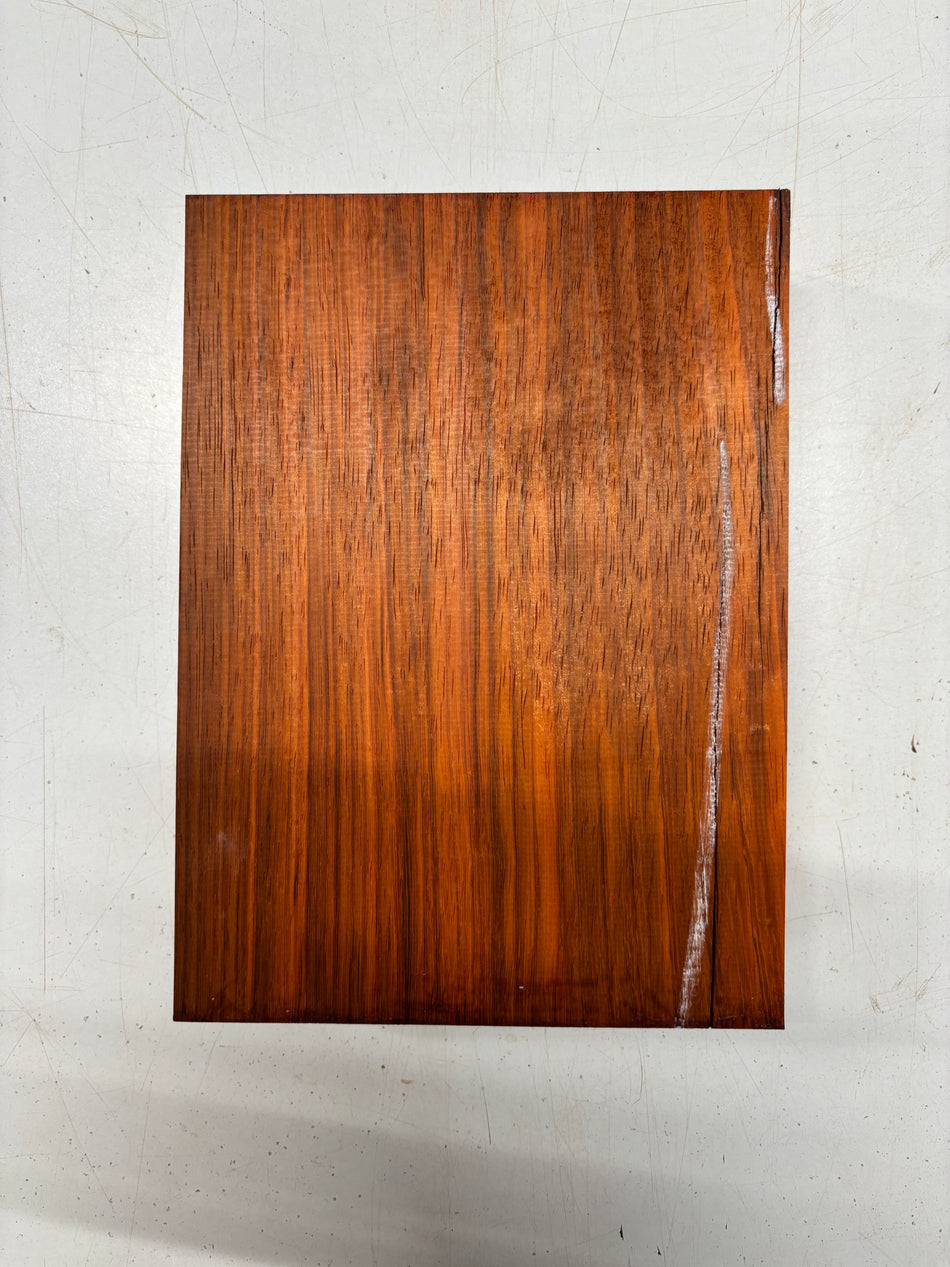 1 Piece, Padauk Lumber Board Blank 10"x7-1/4"x2"#6340