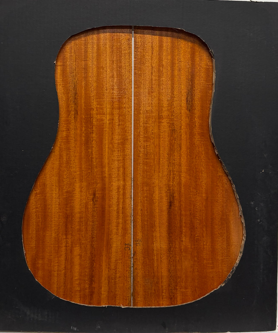 Mahogany Dreadnought Guitar Back & Side Set #921