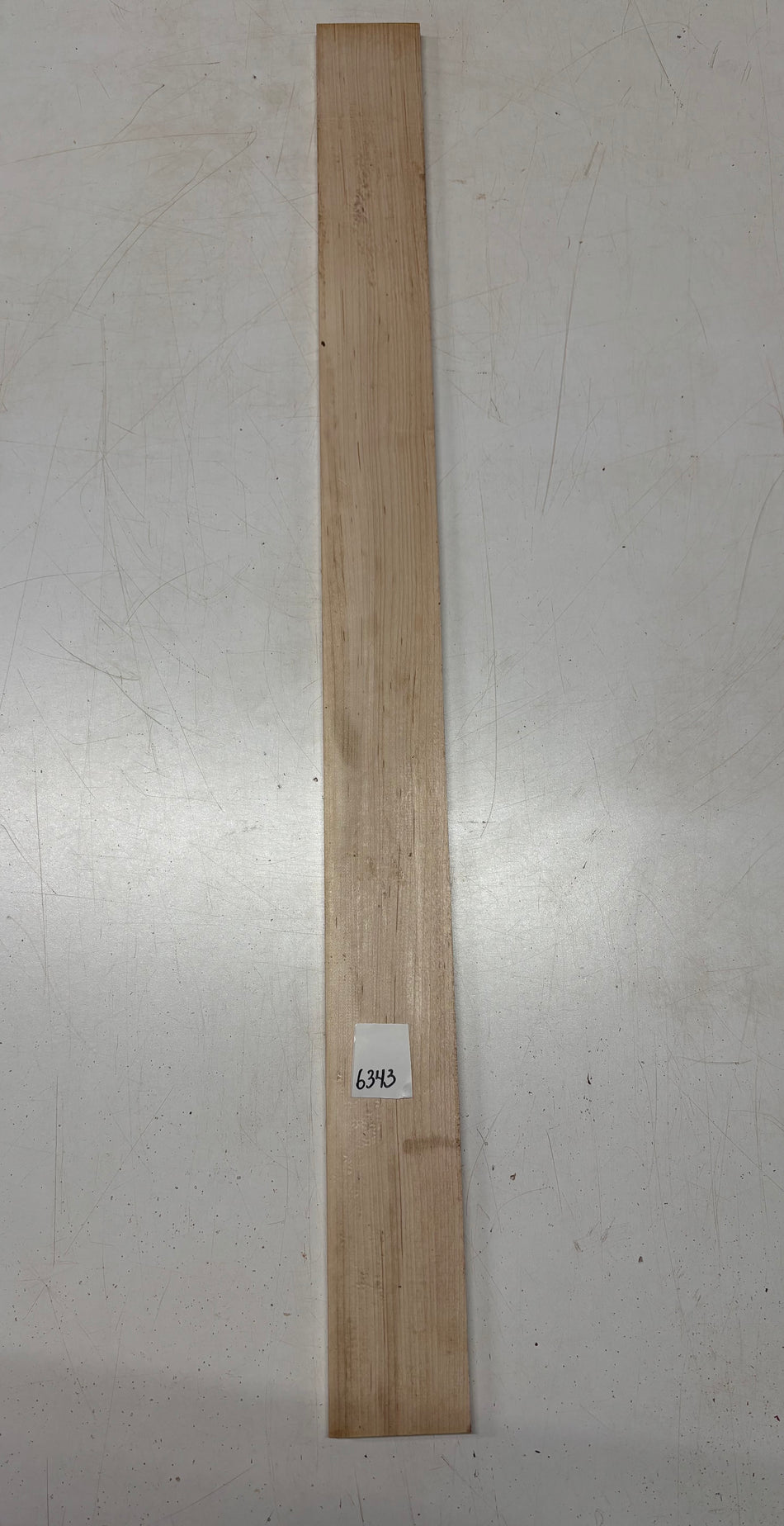 1 Piece, Hard Maple Thin Stock Lumber 36"x3"x3/8"#6343