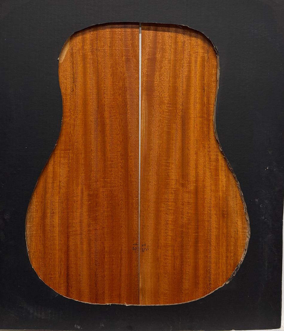 Mahogany Dreadnought Guitar Back & Side Set #922