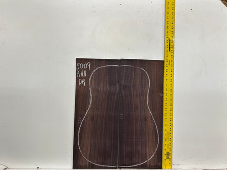 East Indian Rosewood Dreadnought AAA Grade Guitar Back & Side Set #5009 - Exotic Wood Zone