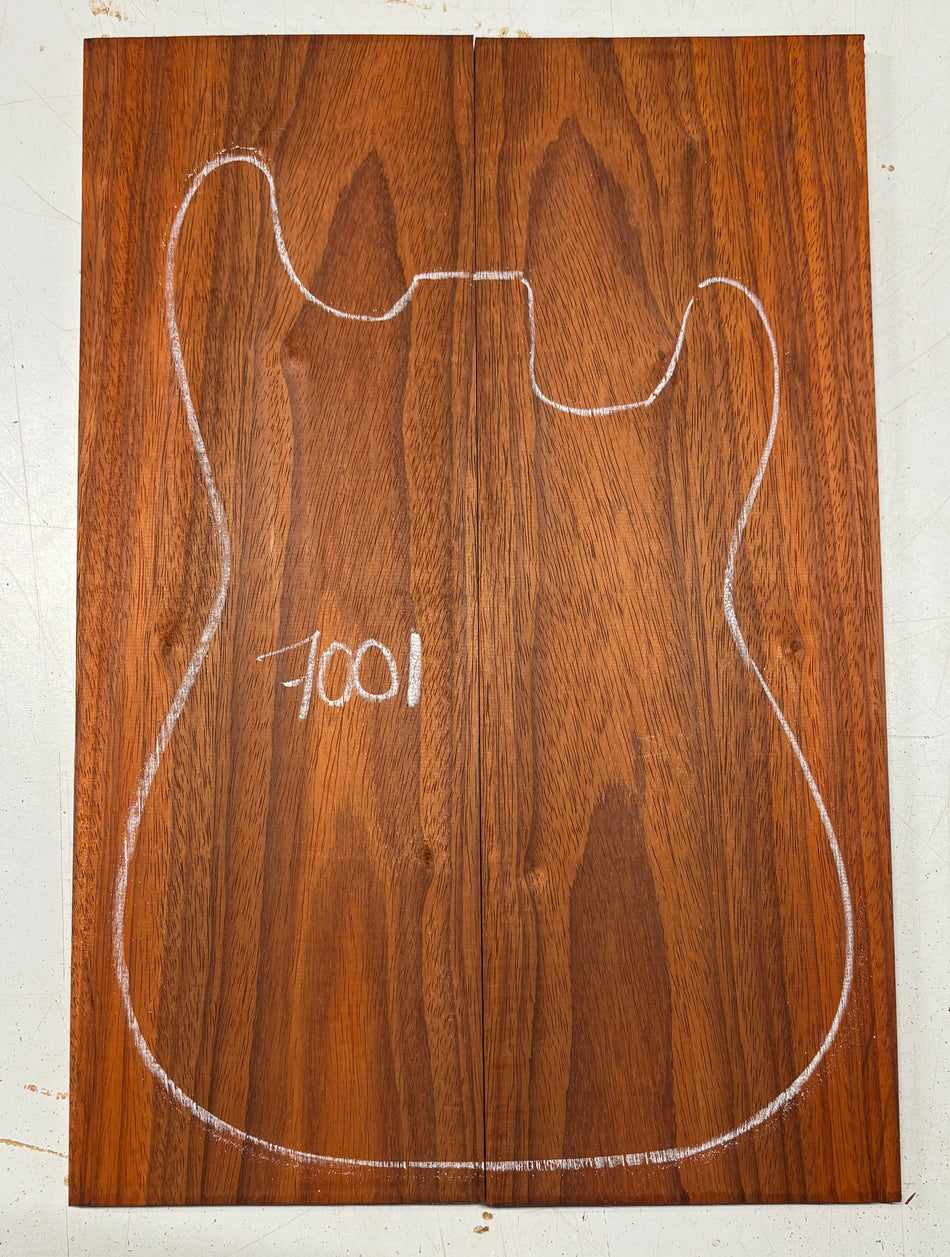 Padauk Drop Top 21"x7-1/8"x3/8"#7001