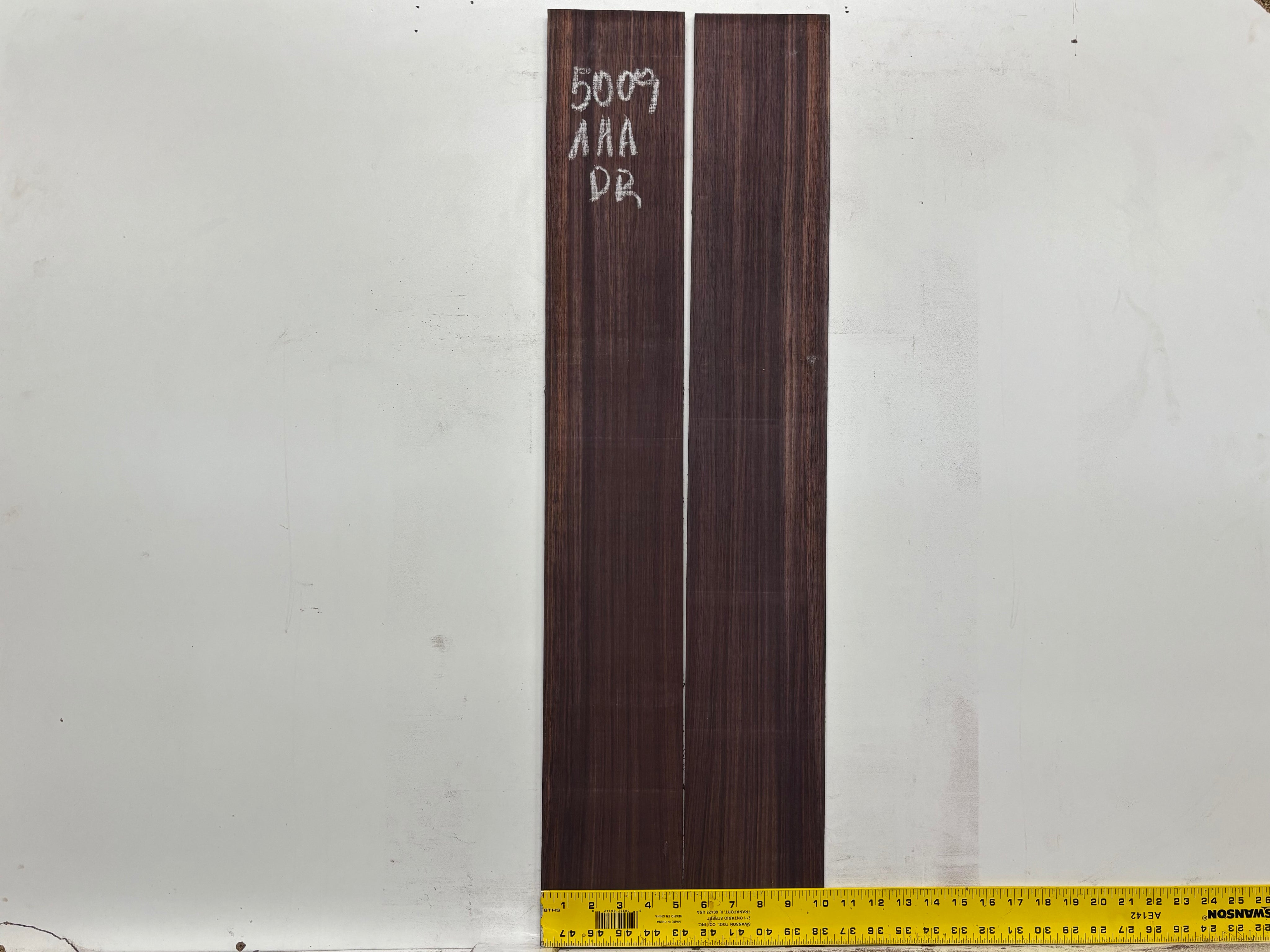 East Indian Rosewood Dreadnought AAA Grade Guitar Back & Side Set #5009 - Exotic Wood Zone