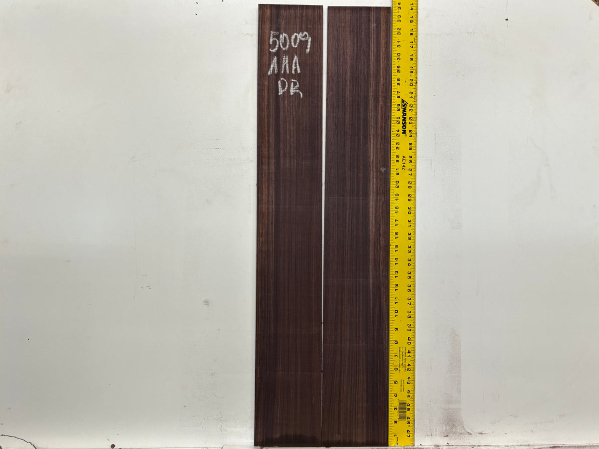 East Indian Rosewood Dreadnought AAA Grade Guitar Back & Side Set #5009 - Exotic Wood Zone