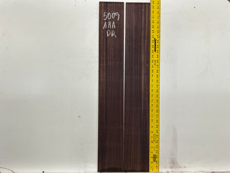 East Indian Rosewood Dreadnought AAA Grade Guitar Back & Side Set #5009 - Exotic Wood Zone