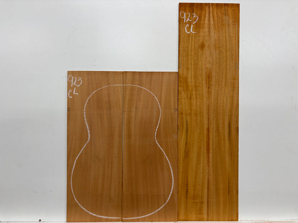 Mahogany Dreadnought Guitar Back & Side Set #923
