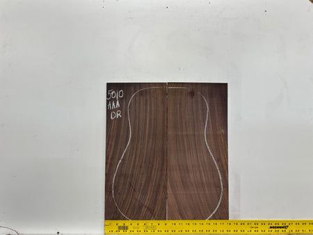 East Indian Rosewood Dreadnought AAA Grade Guitar Back & Side Set #5010 - Exotic Wood Zone