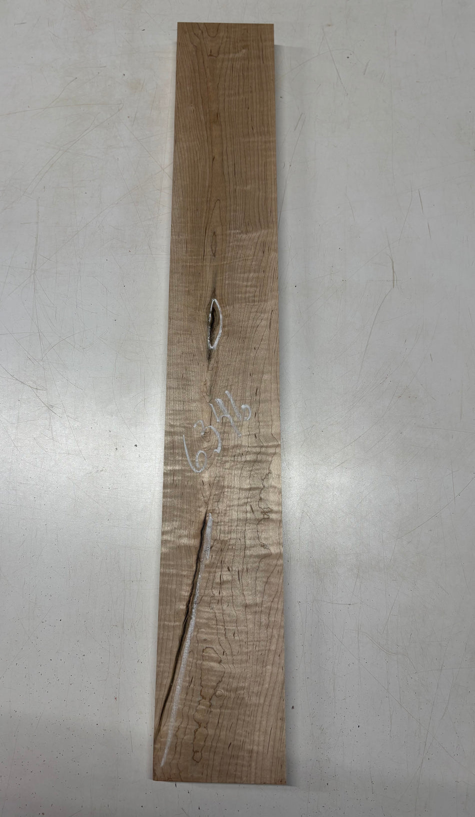 1 Piece, Quilted Flame Maple Lumber Board Blank 36"x5'x1-1/4"#6346