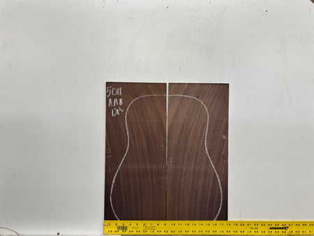 East Indian Rosewood Dreadnought AAA Grade Guitar Back & Side Set #5011 - Exotic Wood Zone