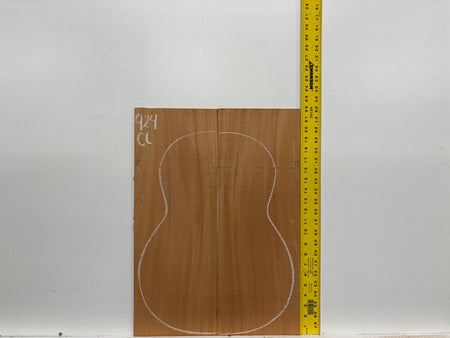 Mahogany Dreadnought Guitar Back & Side Set #924 Exotic Wood Zone 