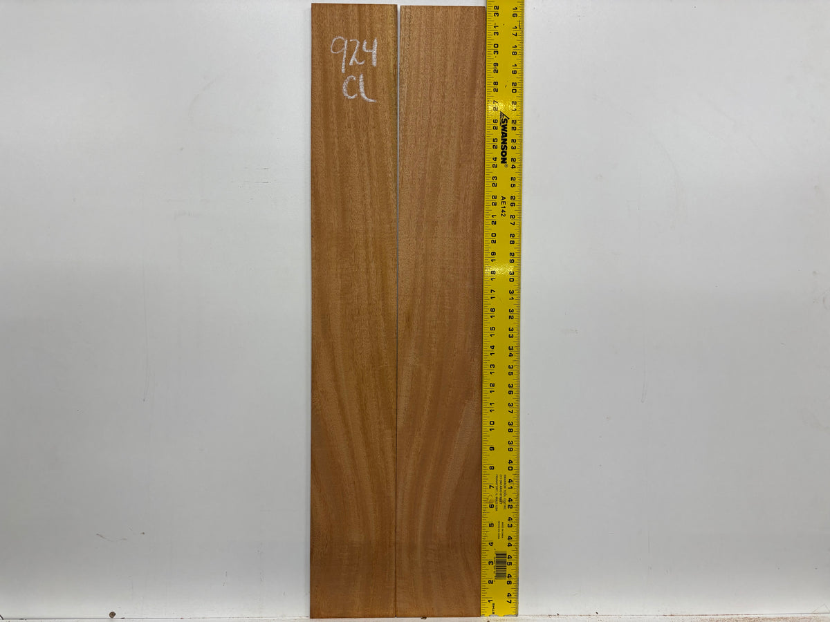 Mahogany Dreadnought Guitar Back & Side Set #924 Exotic Wood Zone 