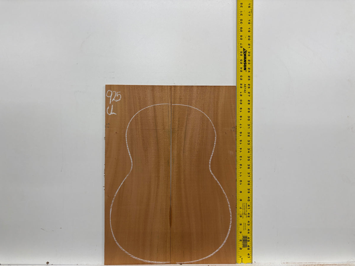 Mahogany Dreadnought Guitar Back & Side Set #925 Exotic Wood Zone 