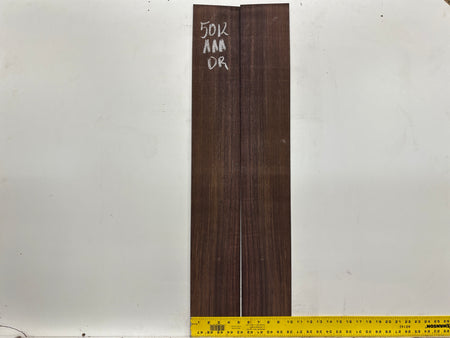 East Indian Rosewood Dreadnought AAA Grade Guitar Back & Side Set #5012 - Exotic Wood Zone