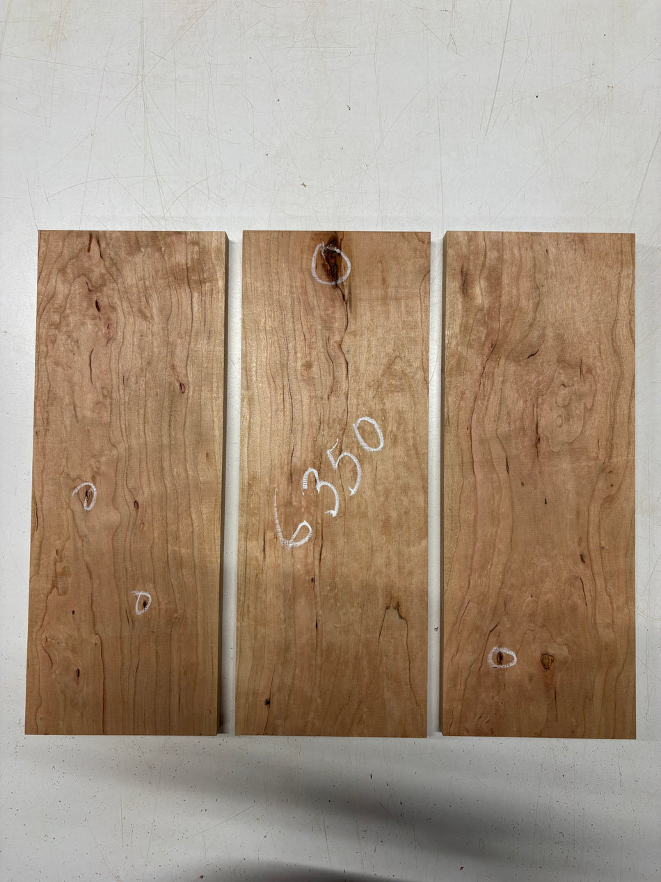 3 Pack, Cherry Thin Stock Lumber 16"x6"x3/4"#6350