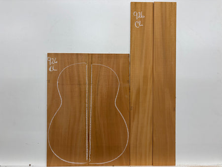 Mahogany Dreadnought Guitar Back & Side Set #926 Exotic Wood Zone 