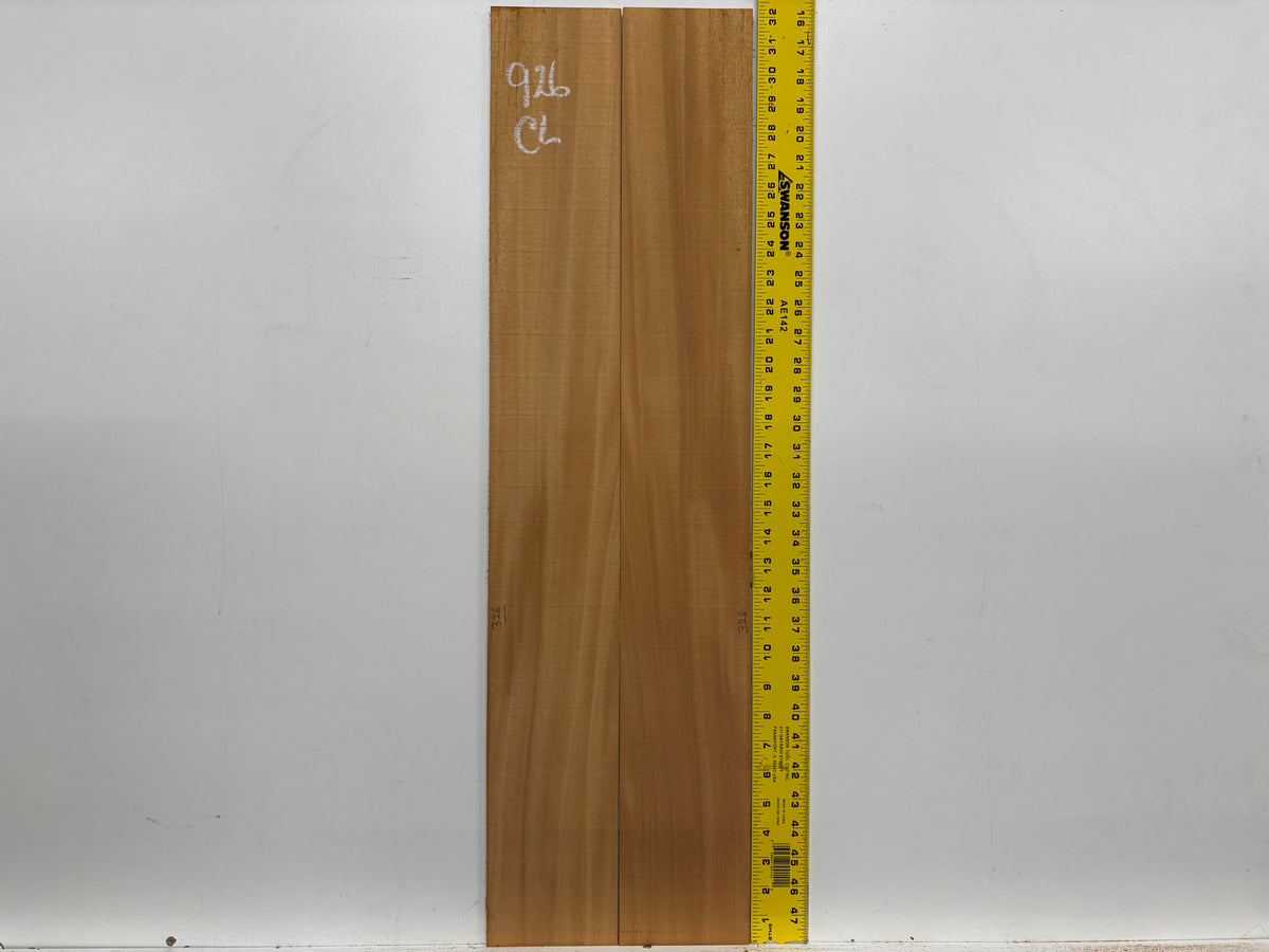 Mahogany Dreadnought Guitar Back & Side Set #926 Exotic Wood Zone 