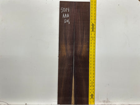 East Indian Rosewood Dreadnought AAA Grade Guitar Back & Side Set #5014 - Exotic Wood Zone