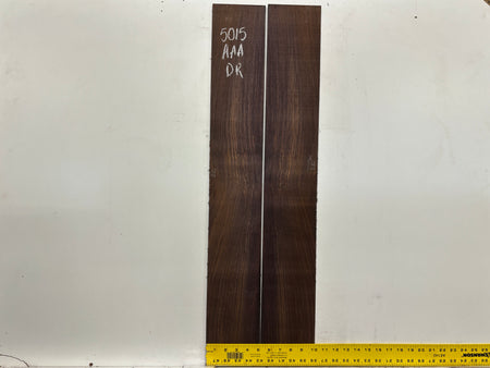 East Indian Rosewood Dreadnought AAA Grade Guitar Back & Side Set #5015 - Exotic Wood Zone