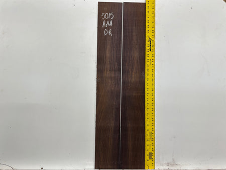 East Indian Rosewood Dreadnought AAA Grade Guitar Back & Side Set #5015 - Exotic Wood Zone