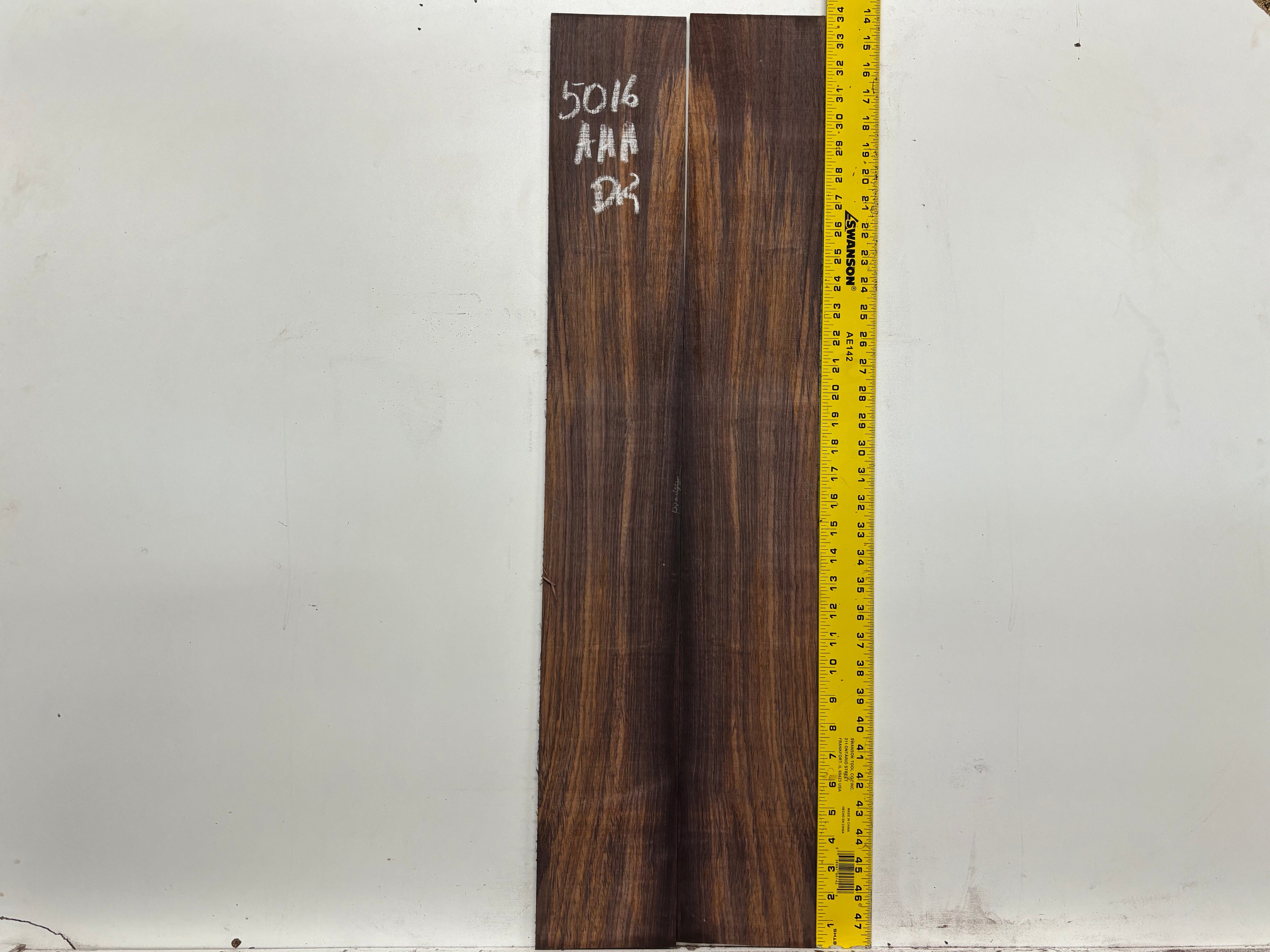 East Indian Rosewood Dreadnought AAA Grade Guitar Back & Side Set #5016 - Exotic Wood Zone
