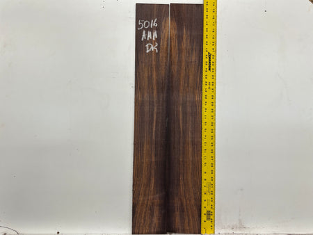 East Indian Rosewood Dreadnought AAA Grade Guitar Back & Side Set #5016 - Exotic Wood Zone