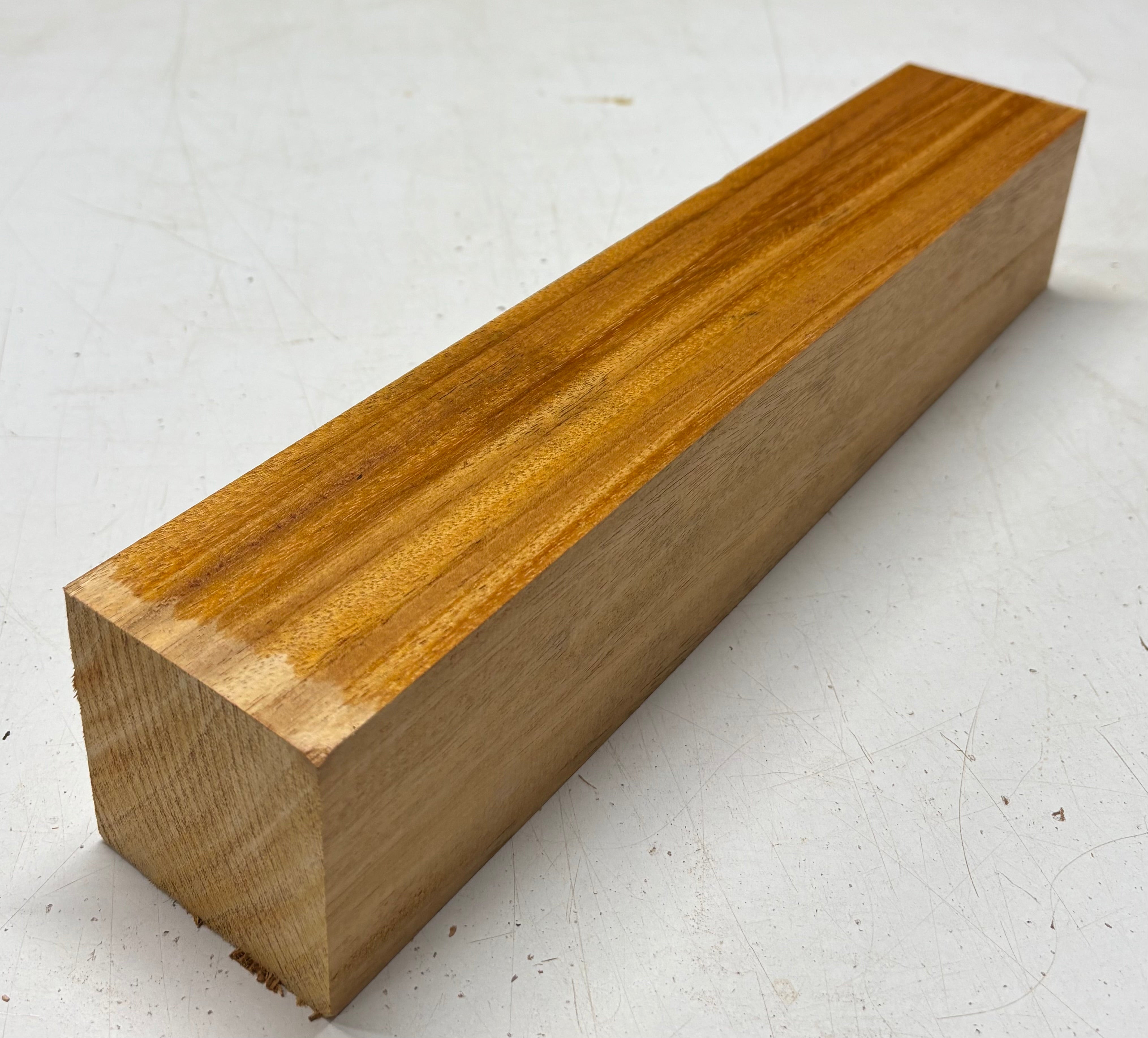1 Piece, Mahogany Pepper Mill Blank 15"x3"x3"#6356 - Exotic Wood Zone