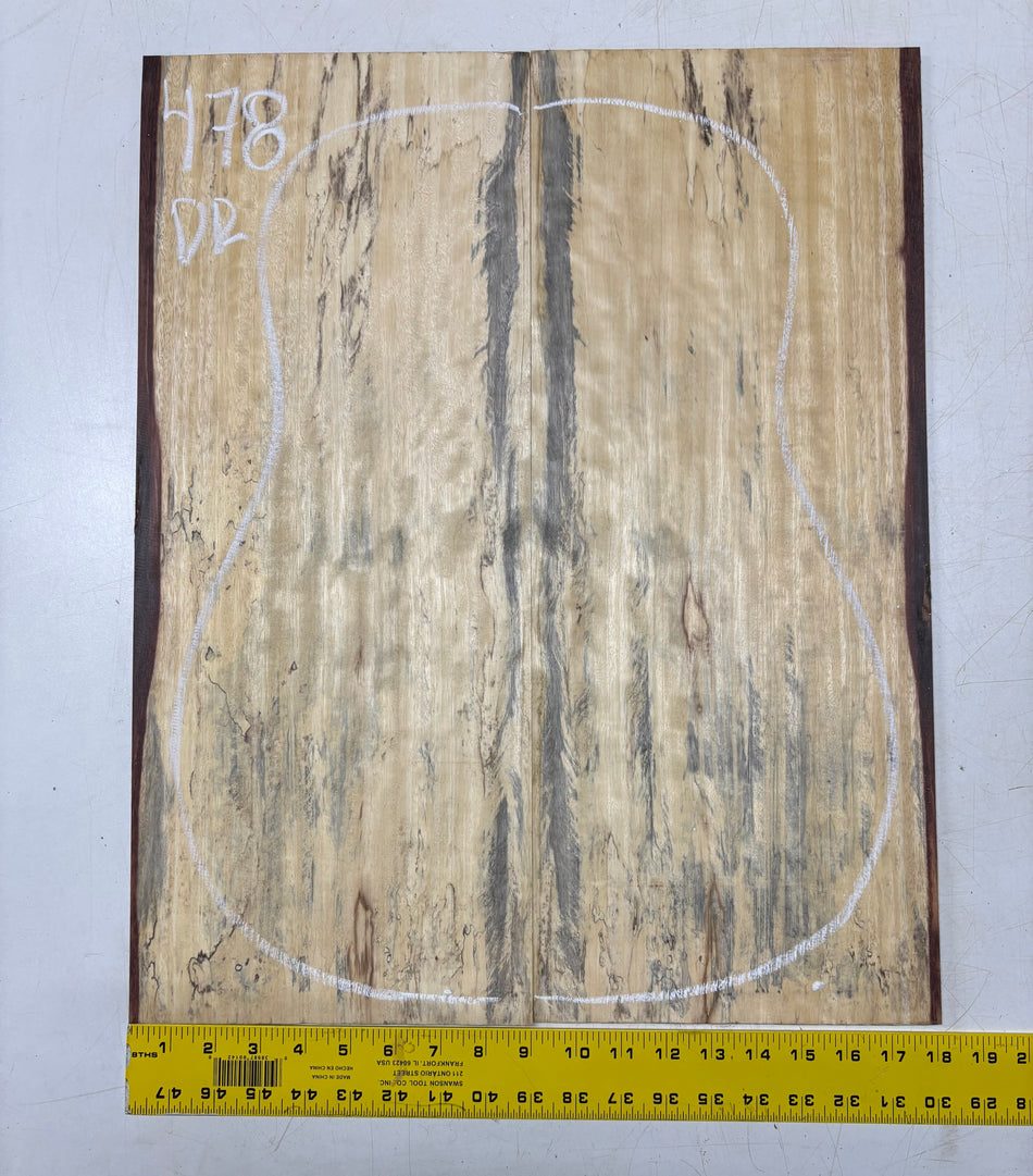 Juego de fondo y aros de guitarra de grado AAAA Dreadnought de palisandro de la India Oriental #61 