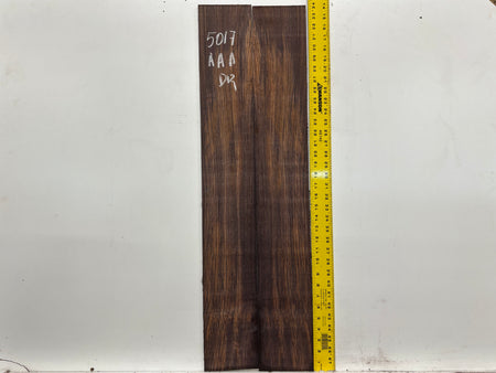 East Indian Rosewood Dreadnought AAA Grade Guitar Back & Side Set #5017 - Exotic Wood Zone
